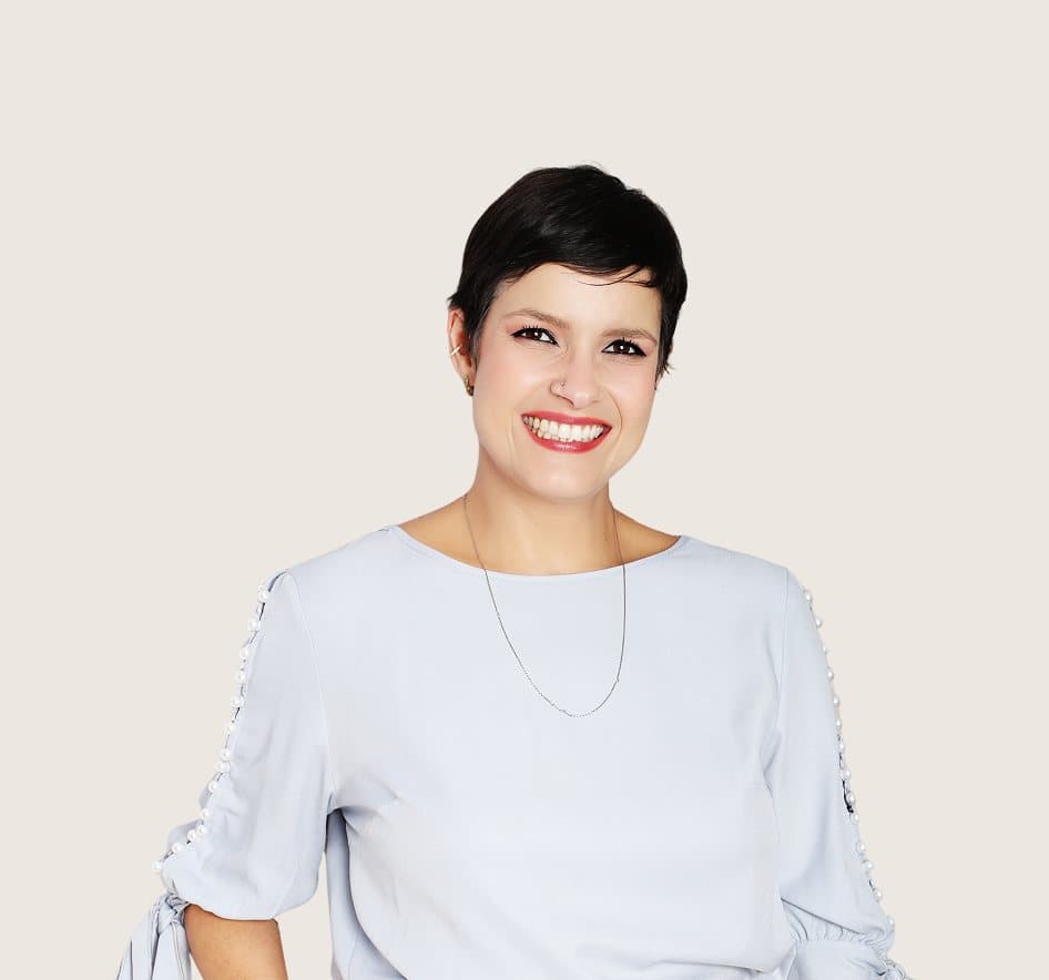 Retrato da Dra. Michelle Sanches, cardiologista pediátrica